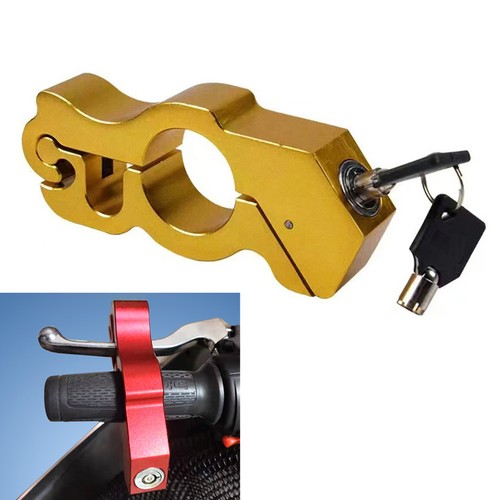 Gold motor lenkerschloss - gold,